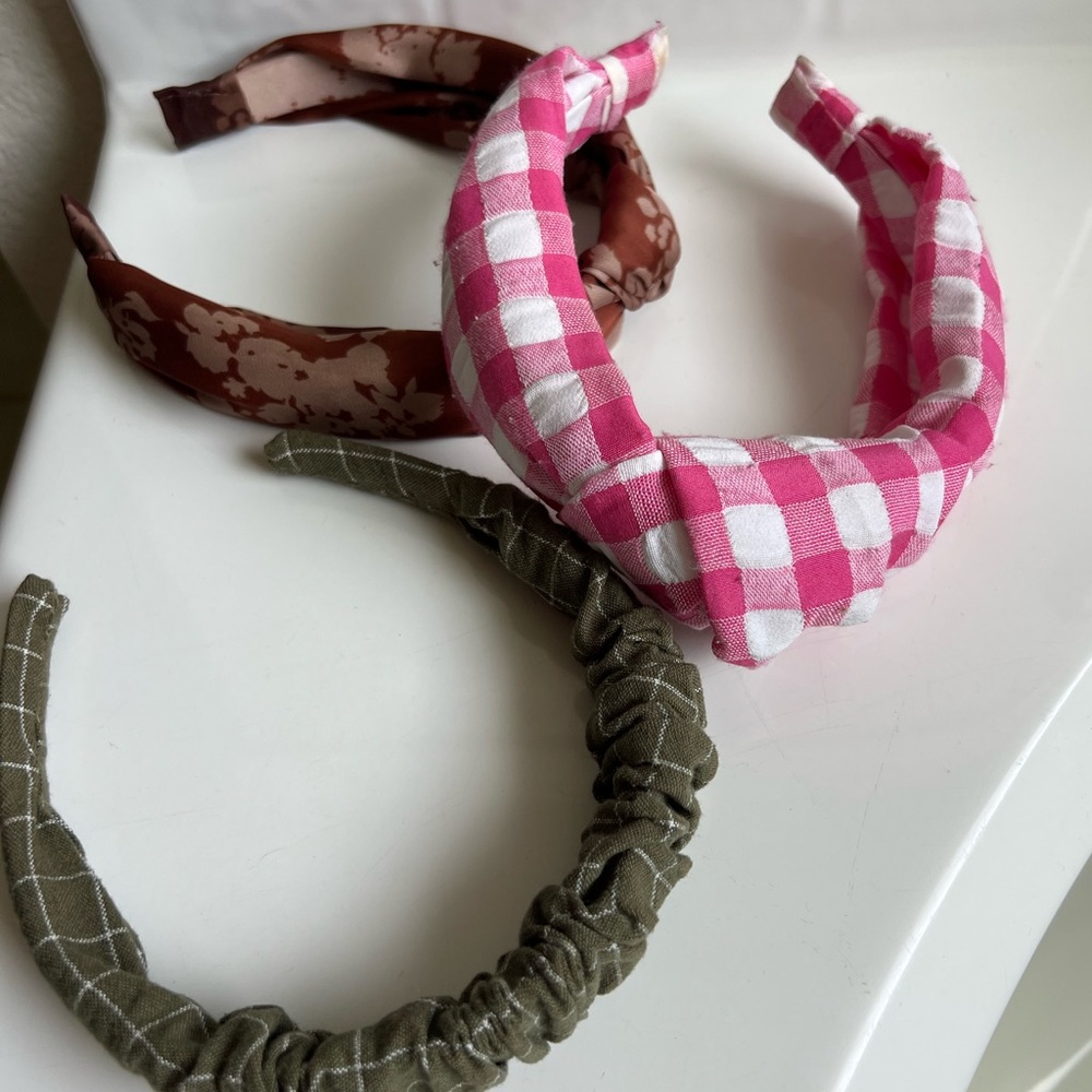 Madewell & Anthropologie headbands
